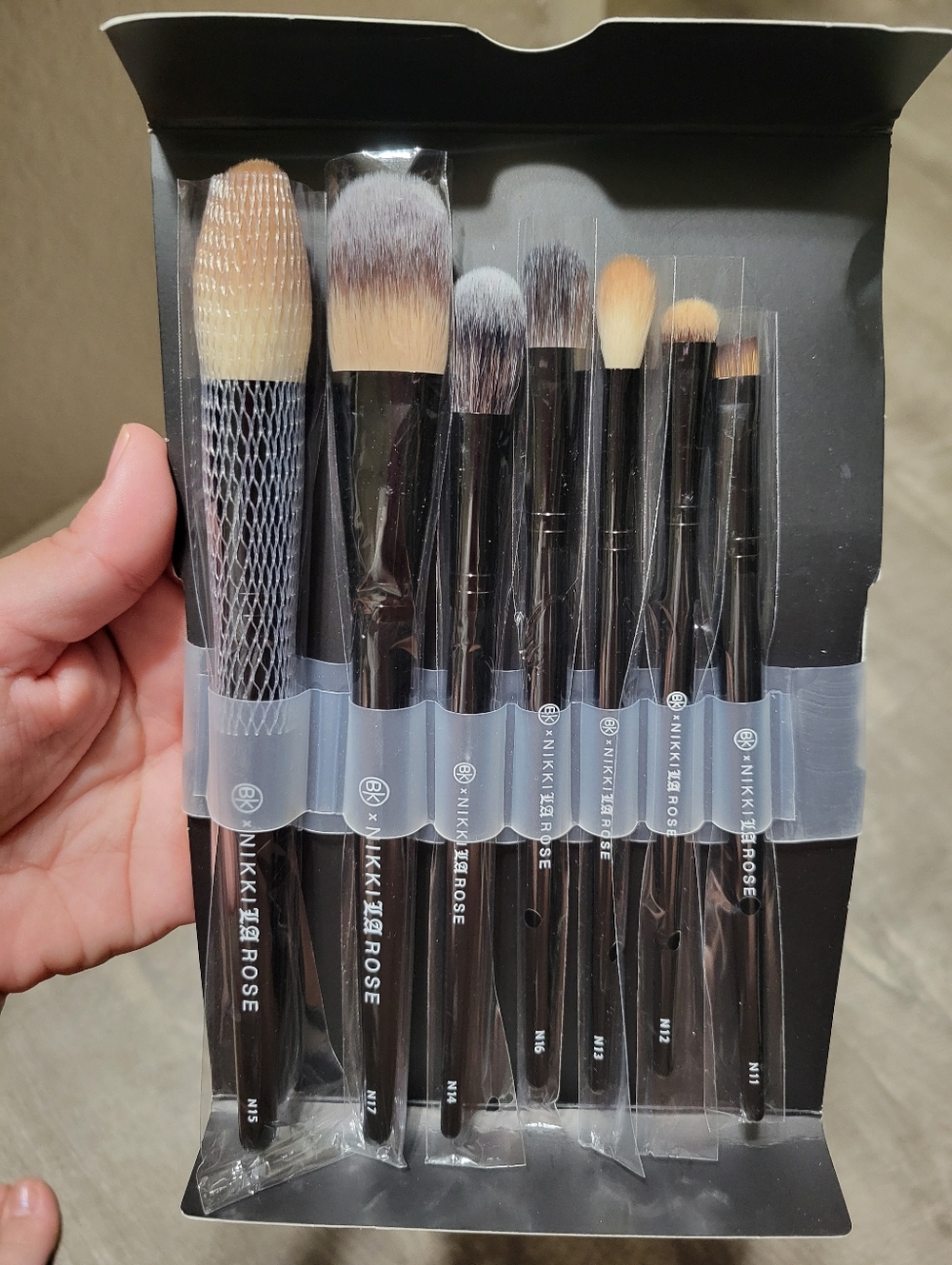 BK Beauty Pro 7-Piece Makeup Brush Set - Nicki La Rose